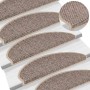 Alfombra autoadhesiva escalera sisal 30 uds beige oscuro en Hogar | Comprar online en Foru.es