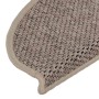 Alfombra autoadhesiva escalera sisal 30 uds beige oscuro en Hogar | Comprar online en Foru.es