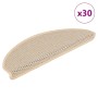 Alfombra autoadhesiva escalera sisal 30 uds 65x21x4 cm Berber en Hogar | Comprar online en Foru.es