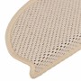 Alfombra autoadhesiva escalera sisal 30 uds 65x21x4 cm Berber en Hogar | Comprar online en Foru.es