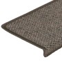 Alfombra autoadhesiva escalera sisal 30 uds Grey and Beige en Hogar | Comprar online en Foru.es