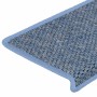 Alfombra autoadhesiva escalera sisal 30 uds 65x21x4 cm azul en Hogar | Comprar online en Foru.es