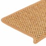 Alfombra autoadhesiva escalera sisal 30 uds 65x21x4 cm Orange en Hogar | Comprar online en Foru.es