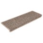 Alfombra autoadhesiva escalera sisal 30 uds beige oscuro en Hogar | Comprar online en Foru.es
