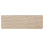Alfombra autoadhesiva escalera sisal 30 uds 65x21x4 cm Berber en Hogar | Comprar online en Foru.es