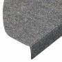 Alfombrilla autoadhesiva escalera 20 uds gris 65x22,5x3,5 cm en Hogar | Comprar online en Foru.es
