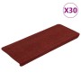 Alfombrilla autoadhesiva escalera 30 uds rojo 65x22,5x3,5 cm en Hogar | Comprar online en Foru.es