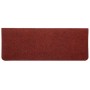 Alfombrilla autoadhesiva escalera 30 uds rojo 65x22,5x3,5 cm en Hogar | Comprar online en Foru.es