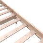 Estructura de cama de madera maciza de pino 140x200 cm de vidaXL, Camas y somieres - Ref: Foro24-3101348, Precio: 132,42 €, D...