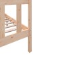 Estructura de cama de madera maciza de pino 140x200 cm de vidaXL, Camas y somieres - Ref: Foro24-3101348, Precio: 132,42 €, D...