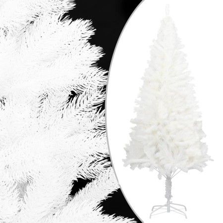 Árbol artificial de Navidad con hojas realistas blanco 120 cm de vidaXL, Arboles de navidad - Ref: Foro24-321021, Precio: 54,...