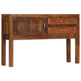 Aparador de madera maciza de mango 118x30x75 cm de vidaXL, Aparadores - Ref: Foro24-247965, Precio: 198,95 €, Descuento: %