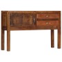 Aparador de madera maciza de mango 118x30x75 cm de vidaXL, Aparadores - Ref: Foro24-247965, Precio: 198,95 €, Descuento: %