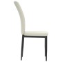 Sillas de comedor 2 unidades terciopelo crema de vidaXL, Sillas de comedor - Ref: Foro24-326102, Precio: 93,53 €, Descuento: %