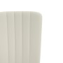 Sillas de comedor 2 unidades terciopelo crema de vidaXL, Sillas de comedor - Ref: Foro24-326102, Precio: 93,53 €, Descuento: %