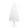 Árbol artificial de Navidad con hojas realistas blanco 210 cm de vidaXL, Arboles de navidad - Ref: Foro24-321024, Precio: 135...