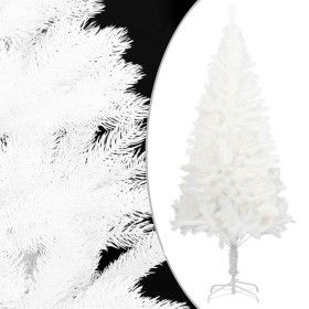 Árbol artificial de Navidad con hojas realistas blanco 240 cm de vidaXL, Arboles de navidad - Ref: Foro24-321025, Precio: 161...
