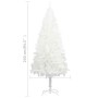 Árbol artificial de Navidad con hojas realistas blanco 240 cm de vidaXL, Arboles de navidad - Ref: Foro24-321025, Precio: 161...