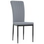 Sillas de comedor 4 unidades terciopelo gris claro de vidaXL, Sillas de comedor - Ref: Foro24-326104, Precio: 137,25 €, Descu...