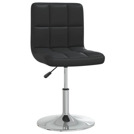 Silla de comedor cuero sintético negra en Sillas de comedor | Comprar online en Foru.es