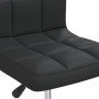 Silla de comedor cuero sintético negra en Sillas de comedor | Comprar online en Foru.es