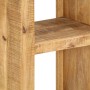 Estantería madera maciza de mango 40x30x175 cm de vidaXL, Librerías y estanterías - Ref: Foro24-247968, Precio: 248,95 €, Des...