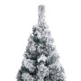 Árbol de Navidad artificial delgado verde con nieve PVC 240 cm de vidaXL, Arboles de navidad - Ref: Foro24-320956, Precio: 64...