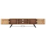 Mueble para TV madera maciza de acacia 140x30x45 cm de vidaXL, Muebles TV - Ref: Foro24-247971, Precio: 170,49 €, Descuento: %