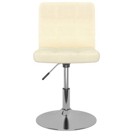 Silla de comedor giratoria tela color crema en Sillas de comedor | Comprar online en Foru.es