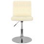 Silla de comedor giratoria tela color crema en Sillas de comedor | Comprar online en Foru.es