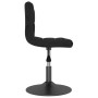 Silla de comedor giratoria de terciopelo negro en Sillas de comedor | Comprar online en Foru.es