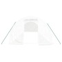 Invernadero con estructura de acero blanco 24 m² 8x3x2 m de vidaXL, Invernaderos - Ref: Foro24-3188052, Precio: 301,10 €, Des...