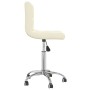 Silla de comedor giratoria tela color crema en Sillas de comedor | Comprar online en Foru.es