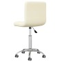 Silla de comedor giratoria tela color crema en Sillas de comedor | Comprar online en Foru.es