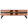 Mueble para TV madera maciza de acacia 140x30x45 cm de vidaXL, Muebles TV - Ref: Foro24-247974, Precio: 234,78 €, Descuento: %