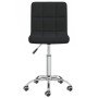 Silla de comedor giratoria tela negro en Sillas de comedor | Comprar online en Foru.es