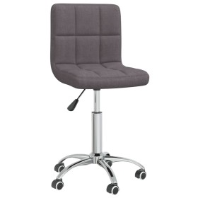 Silla de comedor giratoria tela gris topo en Sillas de comedor | Comprar online en Foru.es
