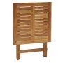 Mesa y sillas plegables terraza 3 pzas y cojines madera acacia de vidaXL, Conjuntos de jardín - Ref: Foro24-319705, Precio: 1...