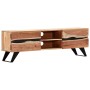 Mueble para TV madera maciza de acacia 140x30x45 cm de vidaXL, Muebles TV - Ref: Foro24-247974, Precio: 234,78 €, Descuento: %