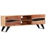 Mueble para TV madera maciza de acacia 140x30x45 cm de vidaXL, Muebles TV - Ref: Foro24-247974, Precio: 234,78 €, Descuento: %