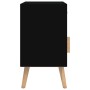 Mesitas de noche 2 uds madera contrachapada negro 40x30x55 cm de vidaXL, Mesitas de noche - Ref: Foro24-352145, Precio: 122,5...