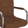 Silla de comedor de tela marrón en Sillas de comedor | Comprar online en Foru.es