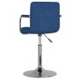 Silla de comedor de tela azul en Sillas de comedor | Comprar online en Foru.es