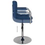 Silla de comedor de tela azul en Sillas de comedor | Comprar online en Foru.es