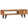 Mueble para TV madera maciza de sheesham 140x30x40 cm de vidaXL, Muebles TV - Ref: Foro24-247980, Precio: 163,46 €, Descuento: %