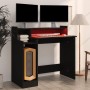 Escritorio con luz LED madera contrachapada negro 97x45x90 cm de vidaXL, Escritorios - Ref: Foro24-805553, Precio: 74,80 €, D...