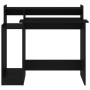 Escritorio con luz LED madera contrachapada negro 97x45x90 cm de vidaXL, Escritorios - Ref: Foro24-805553, Precio: 74,80 €, D...