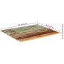 Tablero de mesa rectangular madera maciza 70x80 cm 15-16 mm de vidaXL, Tableros para mesas - Ref: Foro24-286049, Precio: 96,2...