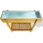 Arriate de madera maciza de acacia y zinc de vidaXL, Maceteros y jardineras - Ref: Foro24-43793, Precio: 117,38 €, Descuento: %