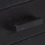 Mueble para TV de madera maciza de mango negro 118x30x40 cm de vidaXL, Muebles TV - Ref: Foro24-247985, Precio: 185,98 €, Des...